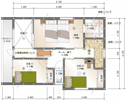 2026.3.31山宮図面_ページ_3 2F間取り