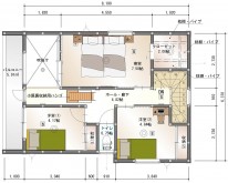 ２Ｆ間取り